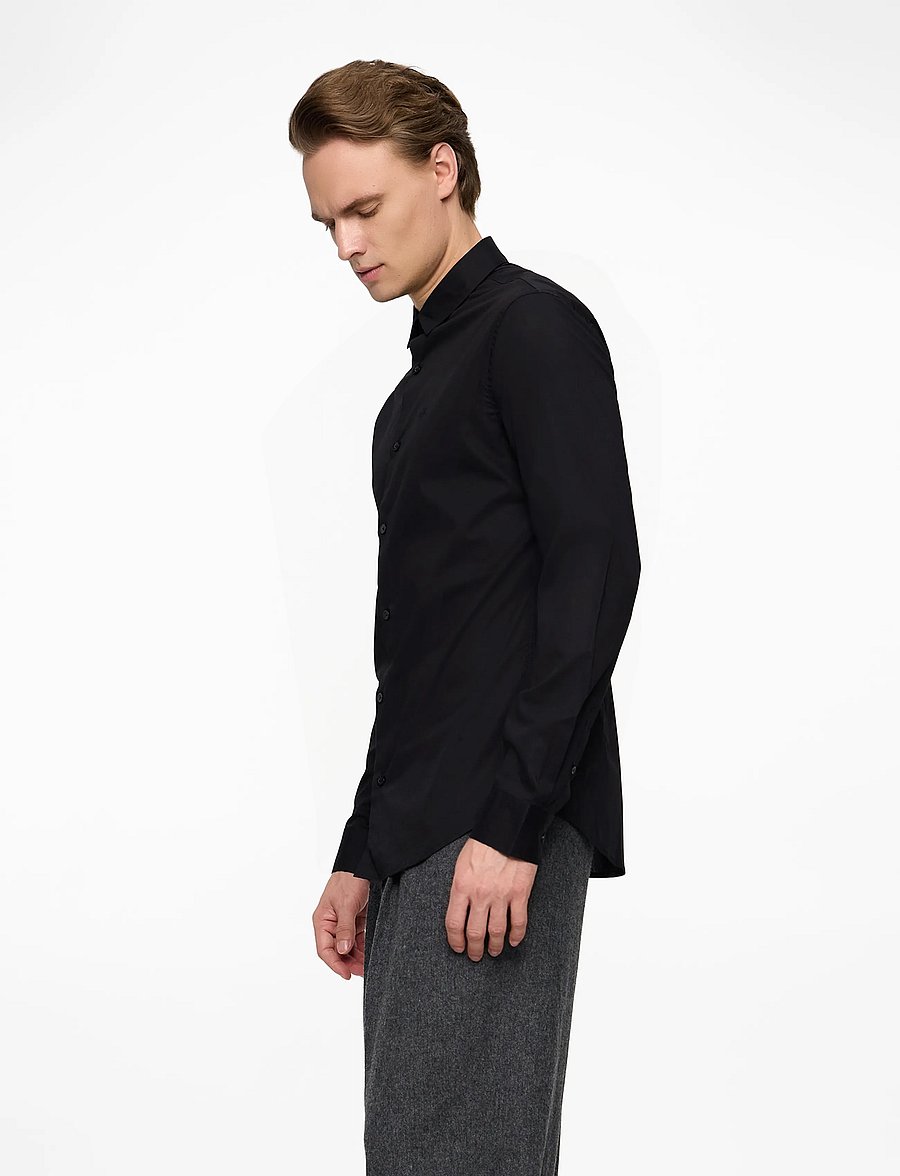 Armani Exchange - SHIRT - hemden - black - 3