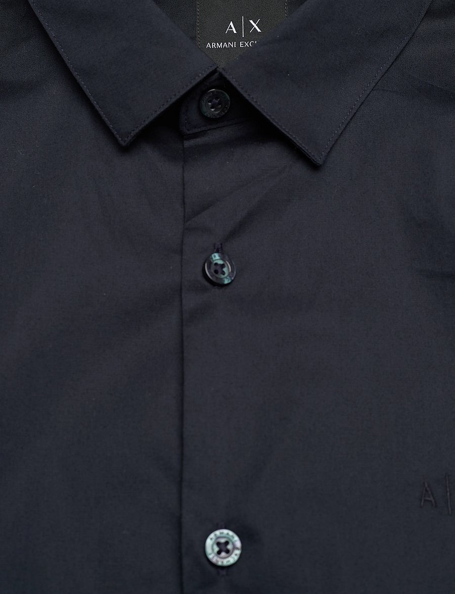 Armani Exchange - SHIRT - hemden - navy - 2