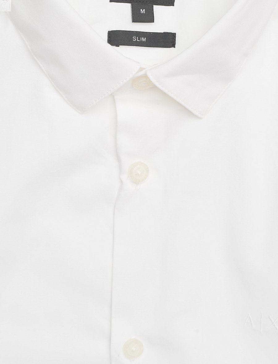 Armani Exchange - SHIRT - skjortor - white - 2