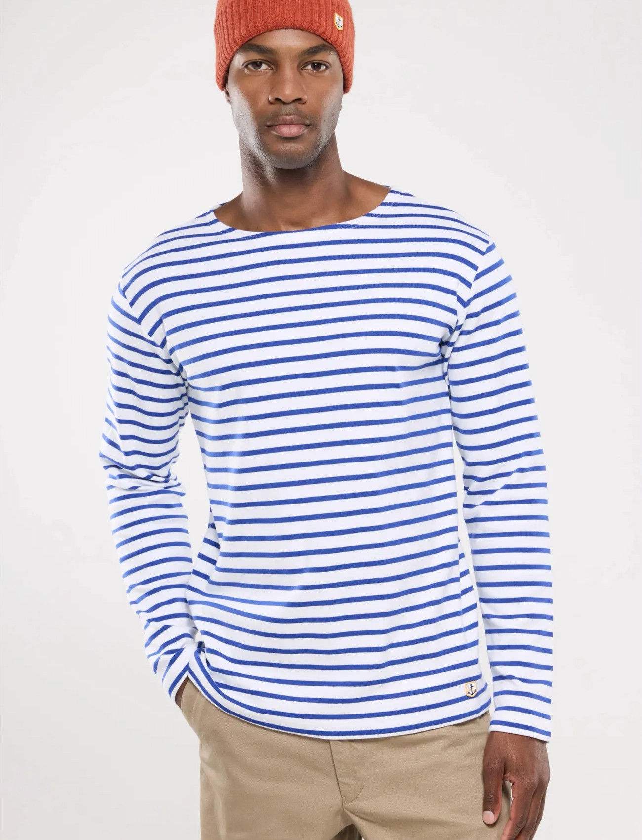 Armor Lux Breton Striped Shirt "Houat" Héritage - Blue - S 1