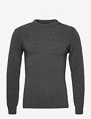 Armor Lux - Mariner Sweater "Fouesnant" - basic-strickmode - marl grey - 0