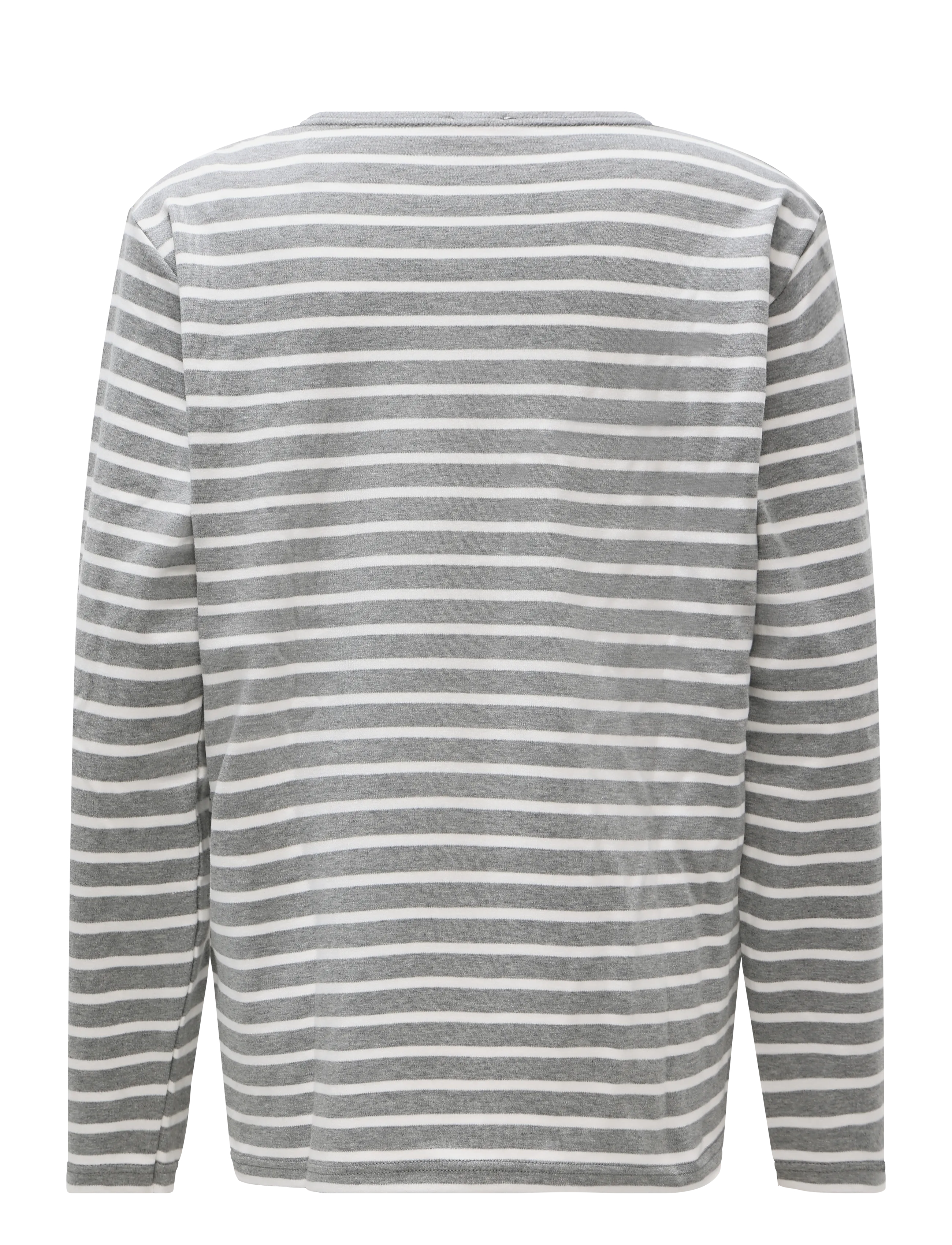 Armor Lux - Striped Breton Shirt Héritage - langärmelig - grey / milk - 2