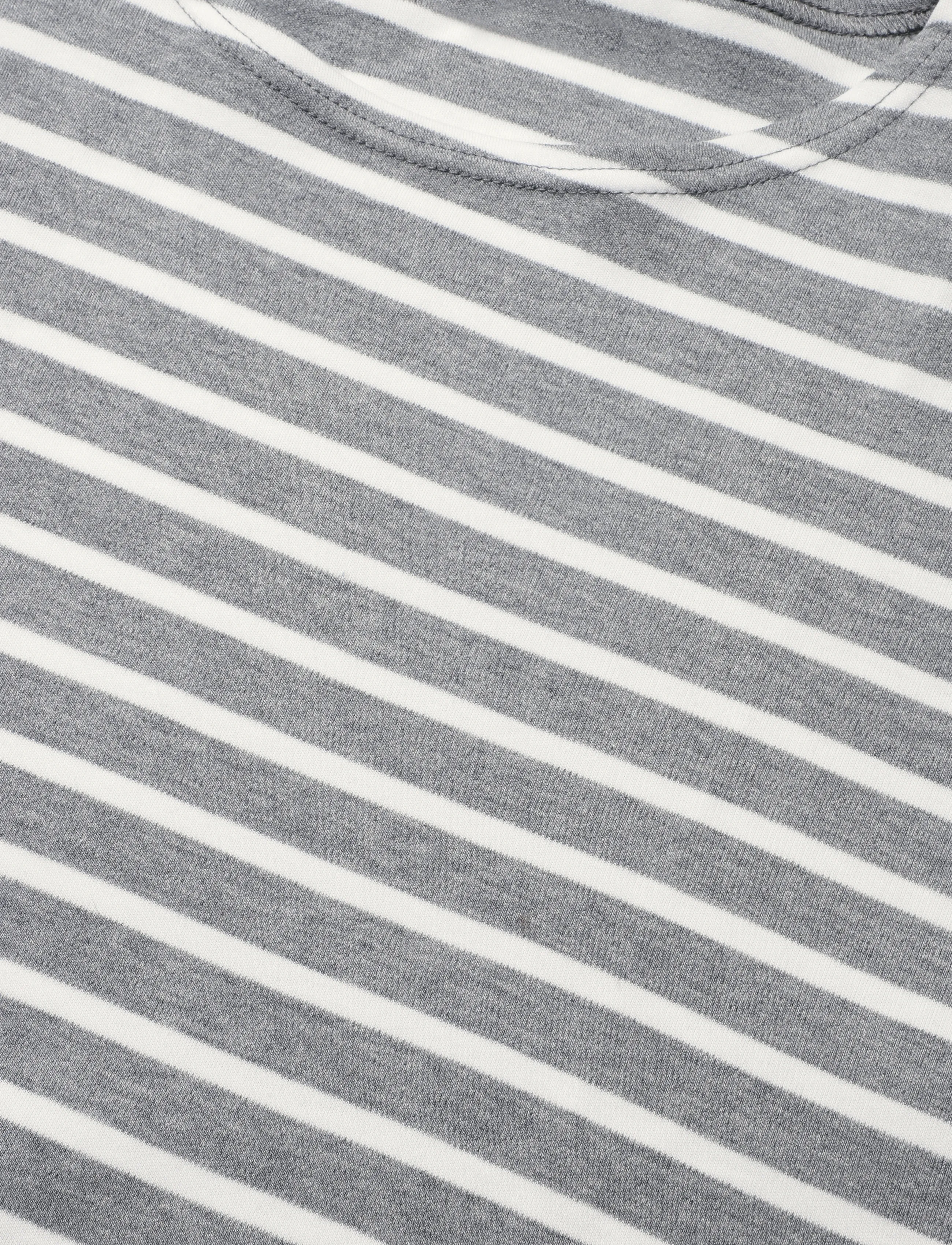 Armor Lux - Striped Breton Shirt Héritage - langärmelig - grey / milk - 5