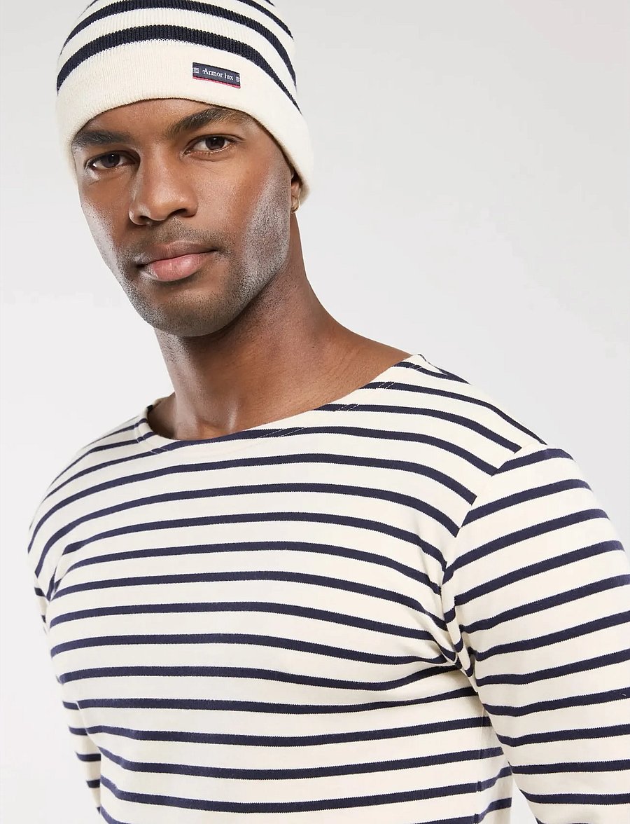 Armor Lux - Striped Breton Shirt Héritage - långärmade t-shirts - nature/ navire - 3