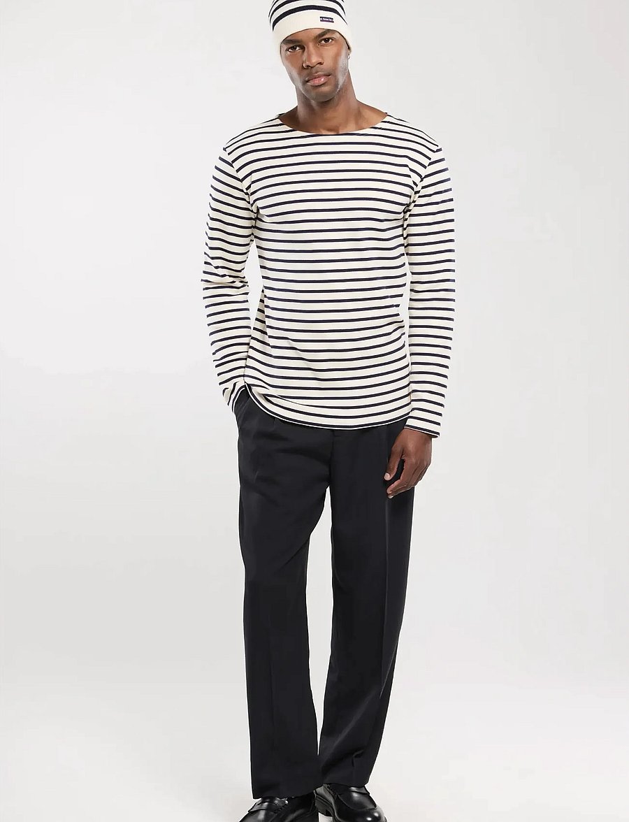 Armor Lux - Striped Breton Shirt Héritage - långärmade t-shirts - nature/ navire - 4