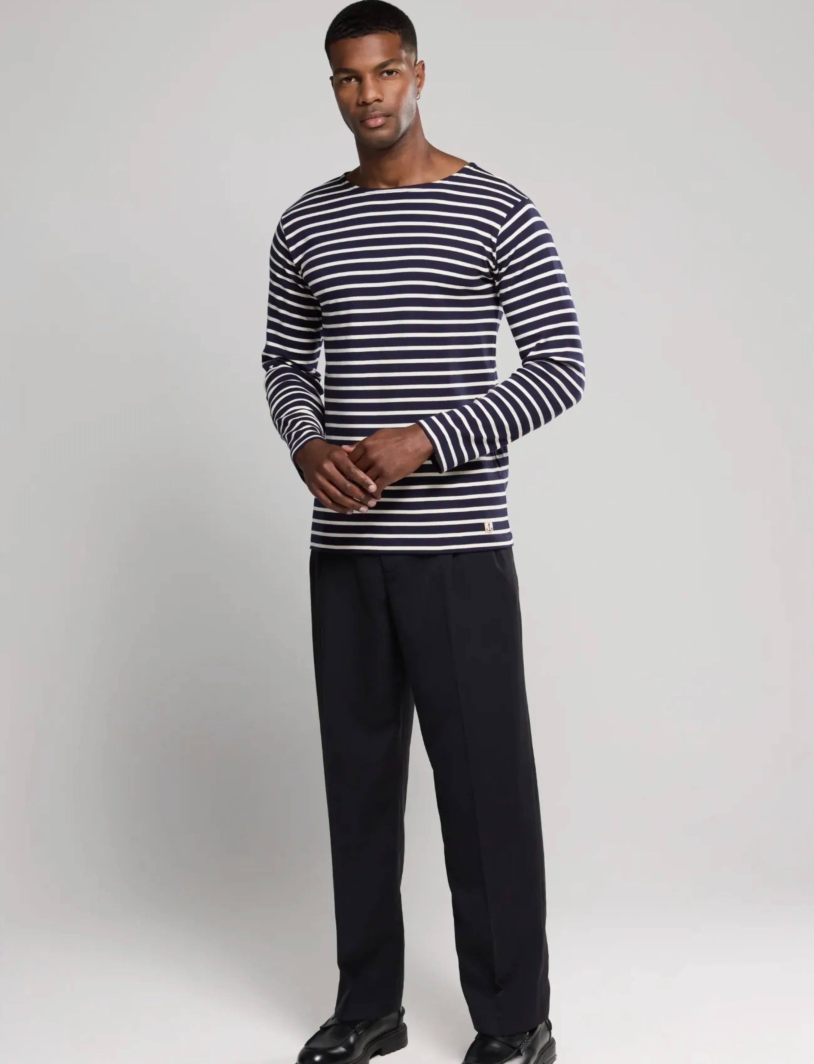 Armor Lux - Breton Striped Shirt Héritage - t-shirts - navire/ nature - 4