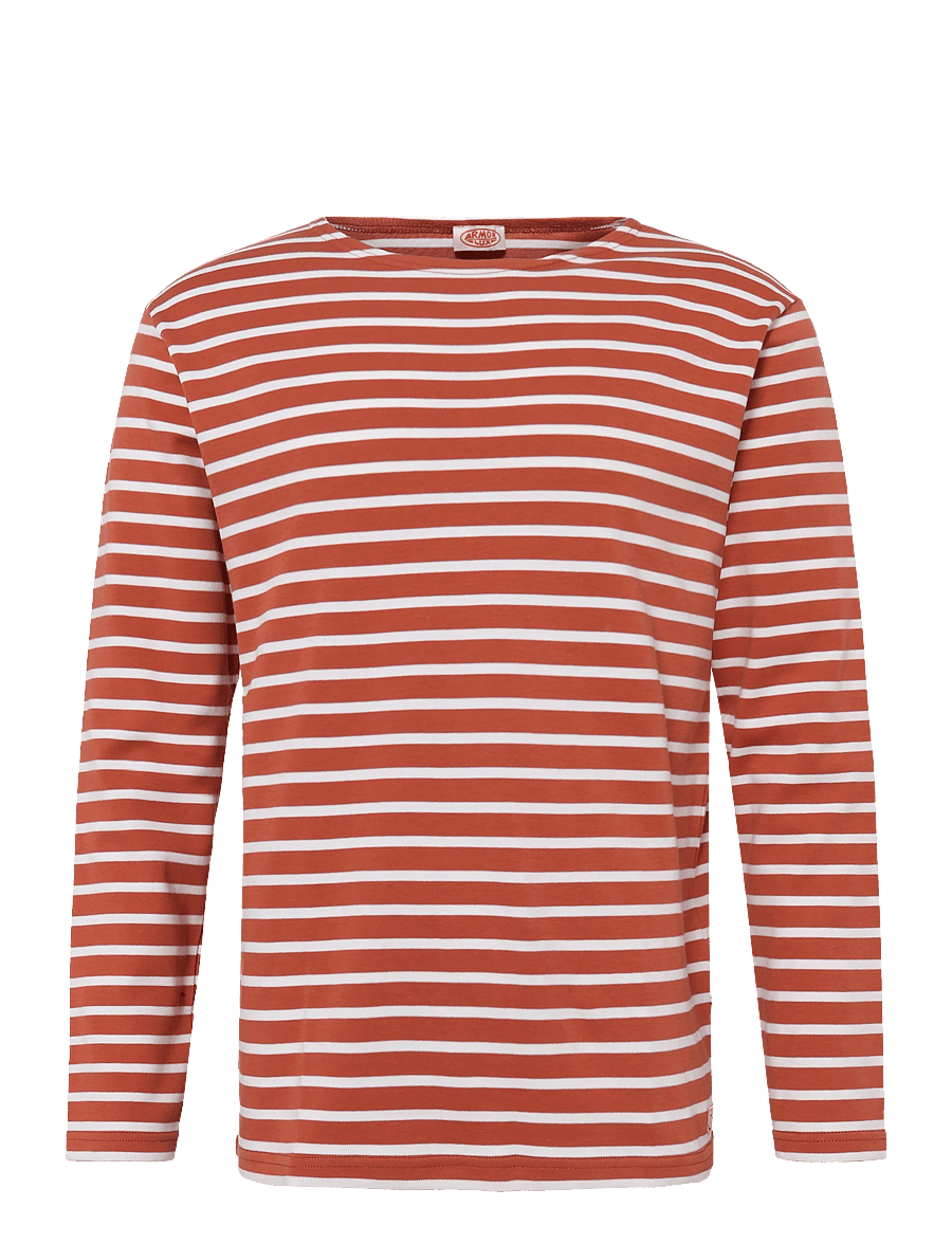Armor Lux - Striped Breton Shirt Héritage - langärmelig - stone brest/milk - 1