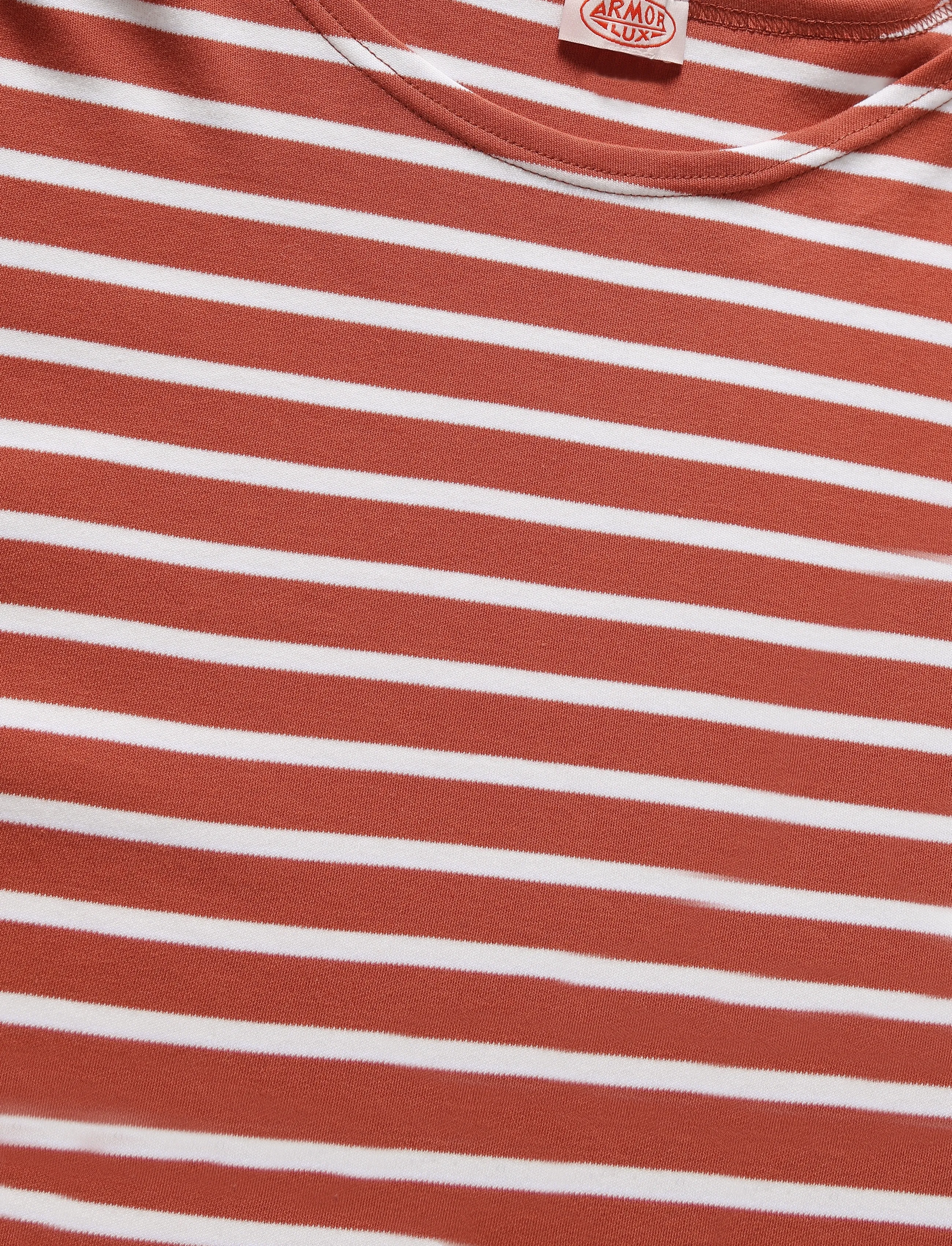 Armor Lux - Striped Breton Shirt Héritage - langärmelig - stone brest/milk - 5