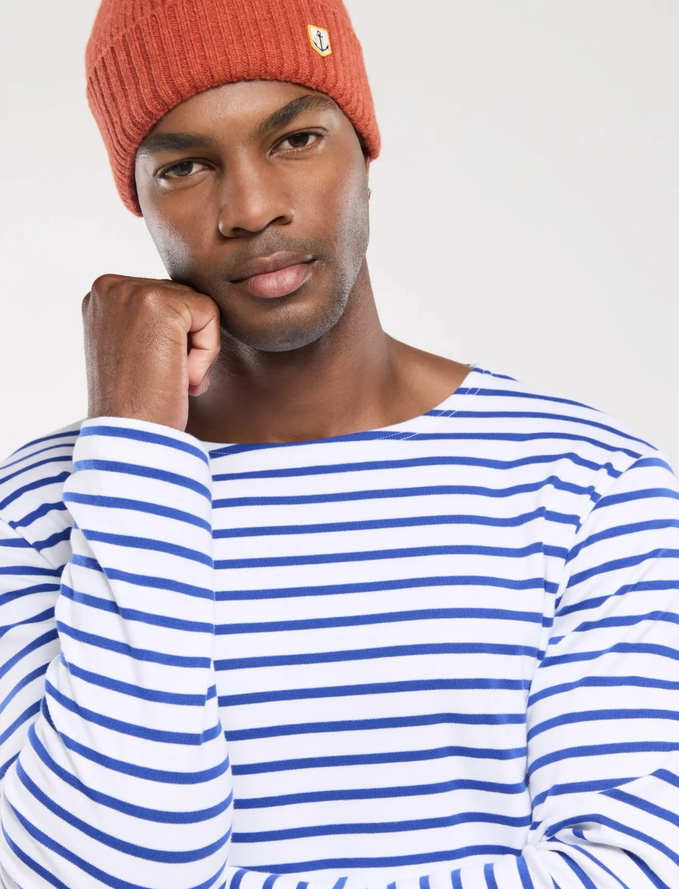 Armor Lux - Breton Striped Shirt Héritage - t-shirts - white/ etoile - 5