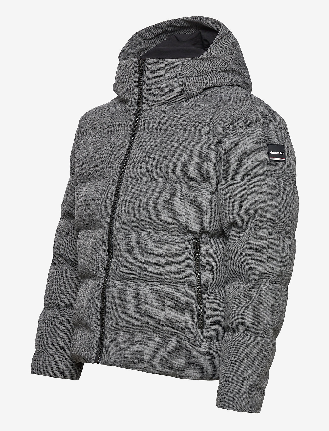 Armor Lux - Quilted jacket - gris chine fonce - 2