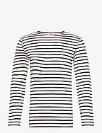 Breton Striped Shirt Héritage - NATURE/NAVY