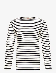 Armor Lux - Breton Striped Shirt Héritage - langermede t-skjorter - nature/navy - 0