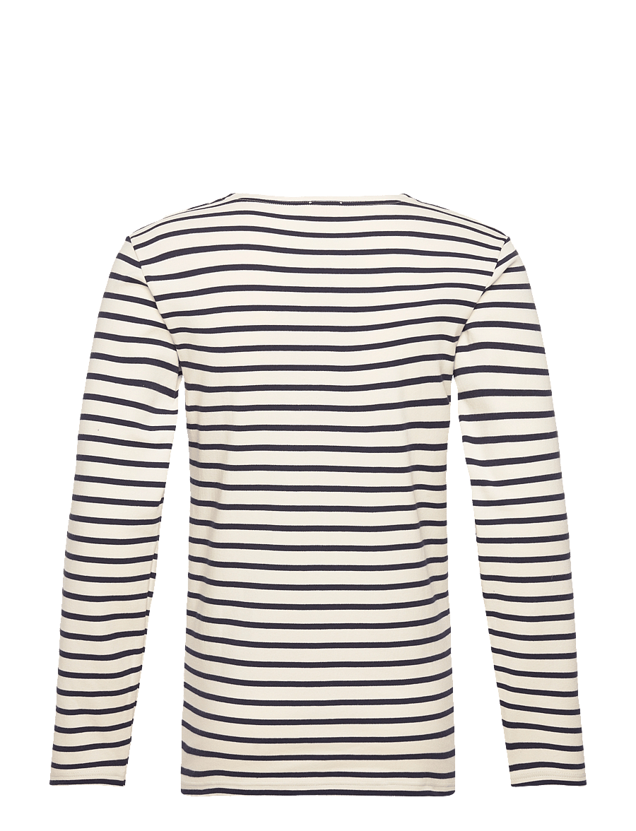 Armor Lux - Striped Breton Shirt Héritage - langärmelige t-shirts - nature/navy - 1