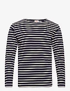 Breton Striped Shirt Héritage - NAVY/NATURE