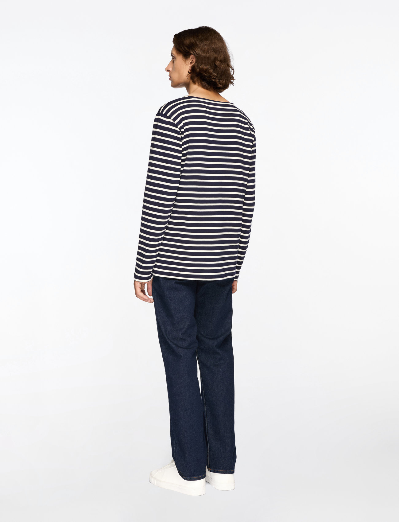 Armor Lux - Breton Striped Shirt Héritage - långärmade t-shirts - navy/nature - 5