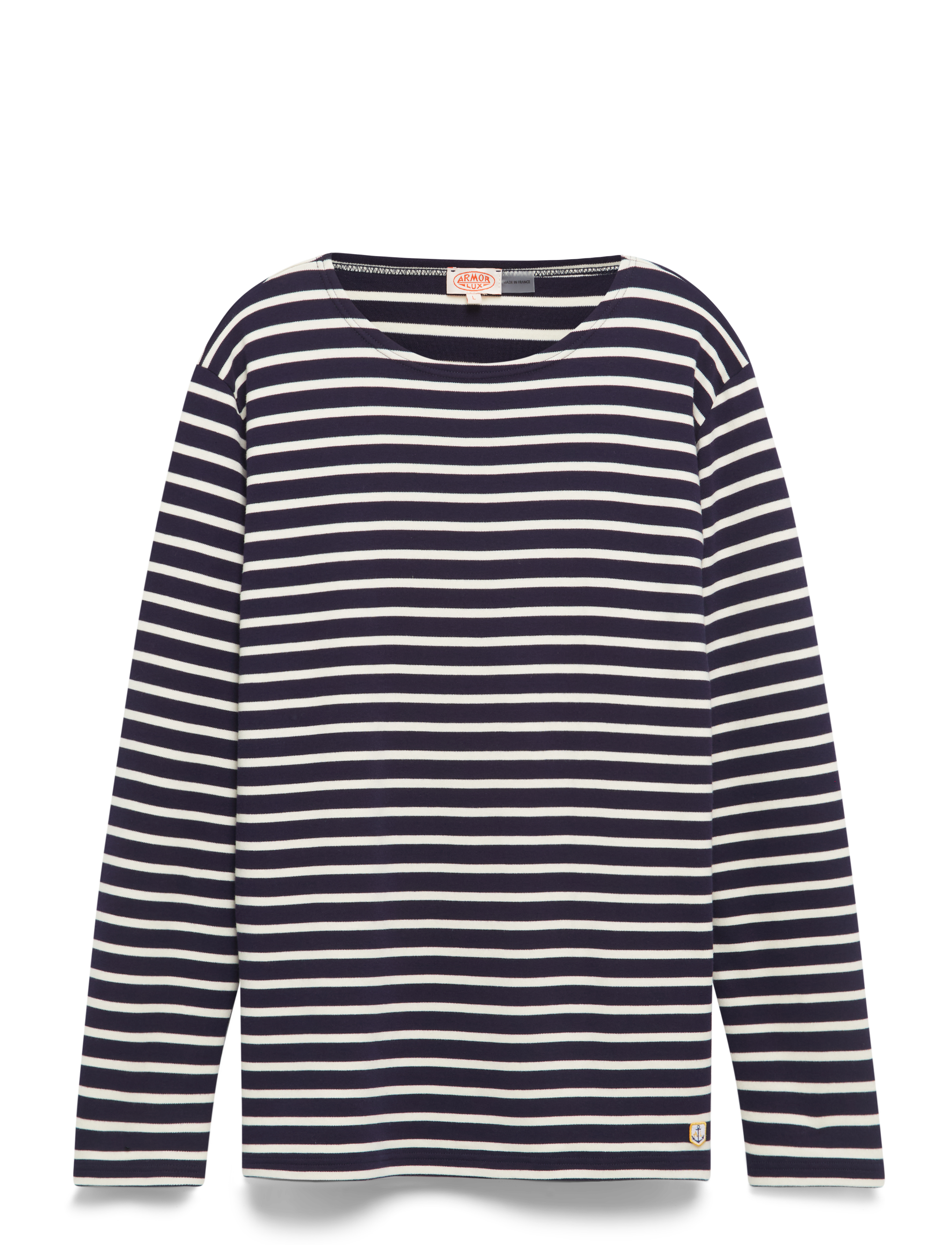 Armor Lux Breton Striped Shirt - Armor Lux - NAVY/NATURE / multi