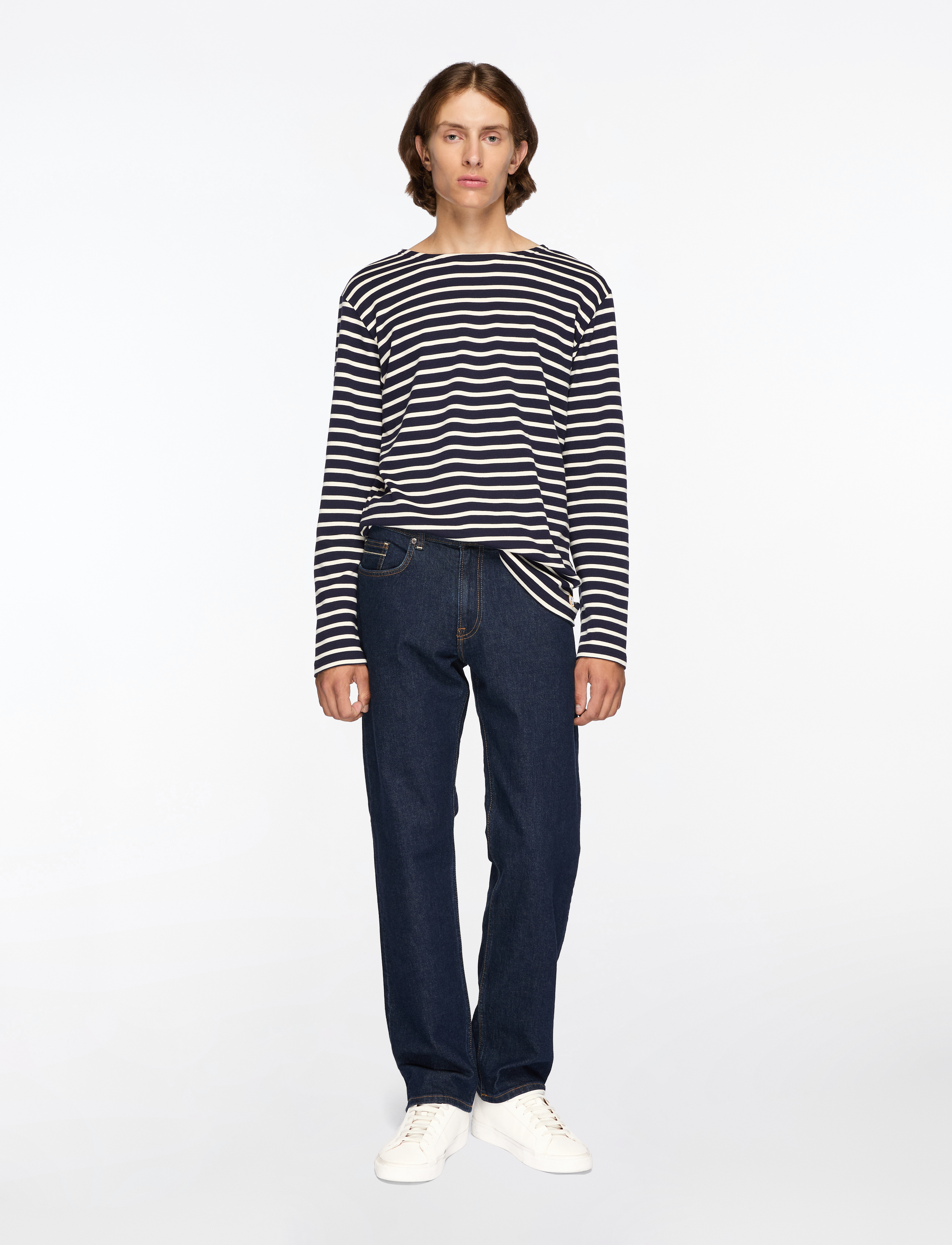 Armor Lux - Striped Breton Shirt Héritage - langærmede t-shirts - navy/nature - 3