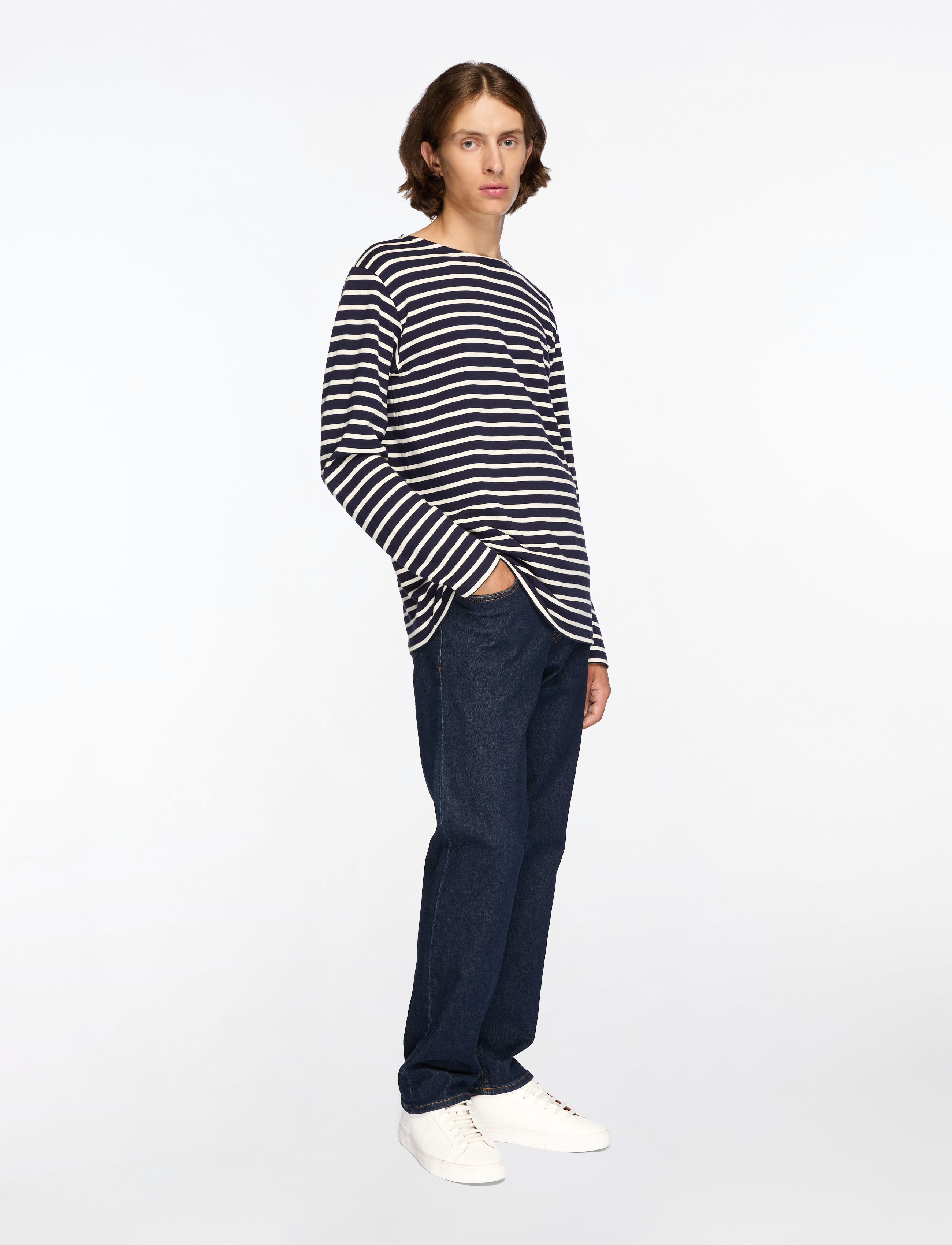 Armor Lux - Striped Breton Shirt Héritage - langärmelig - navy/nature - 4