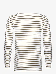 Armor Lux - Breton Striped Shirt Héritage - langermede t-skjorter - white/argile e23 - 1