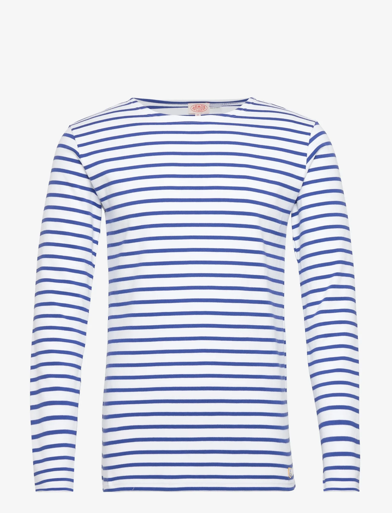 Armor Lux - Breton Striped Shirt Héritage - langärmelig - white/royal blue - 0