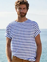 Armor Lux - Breton Striped Shirt Héritage - kortærmede t-shirts - blanc/etoile - 2