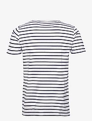 Armor Lux - Breton Striped Shirt Héritage - kortermede t-skjorter - blanc/navire - 1