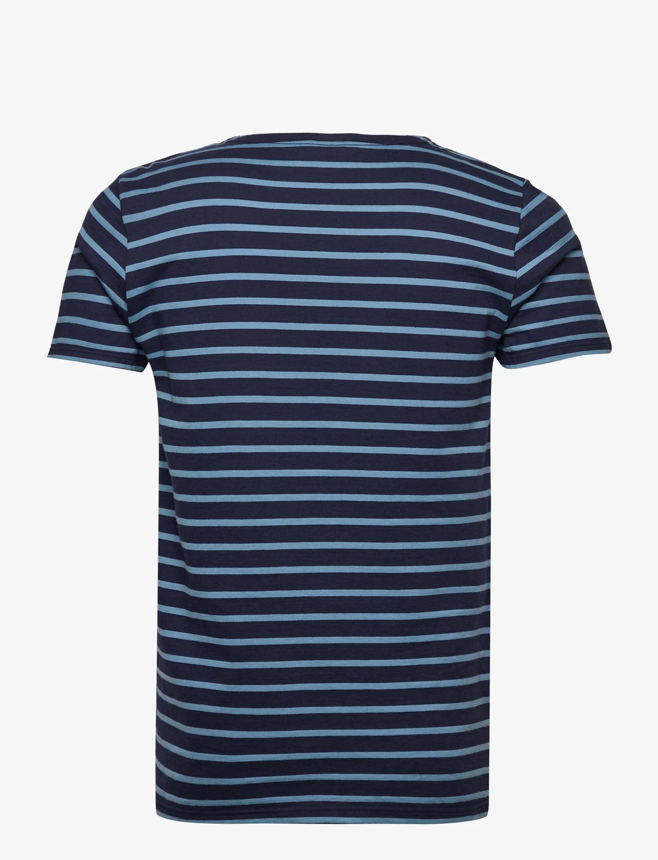 Armor Lux - Breton Striped Shirt Héritage - kortermede t-skjorter - marine deep/st lÔ - 1