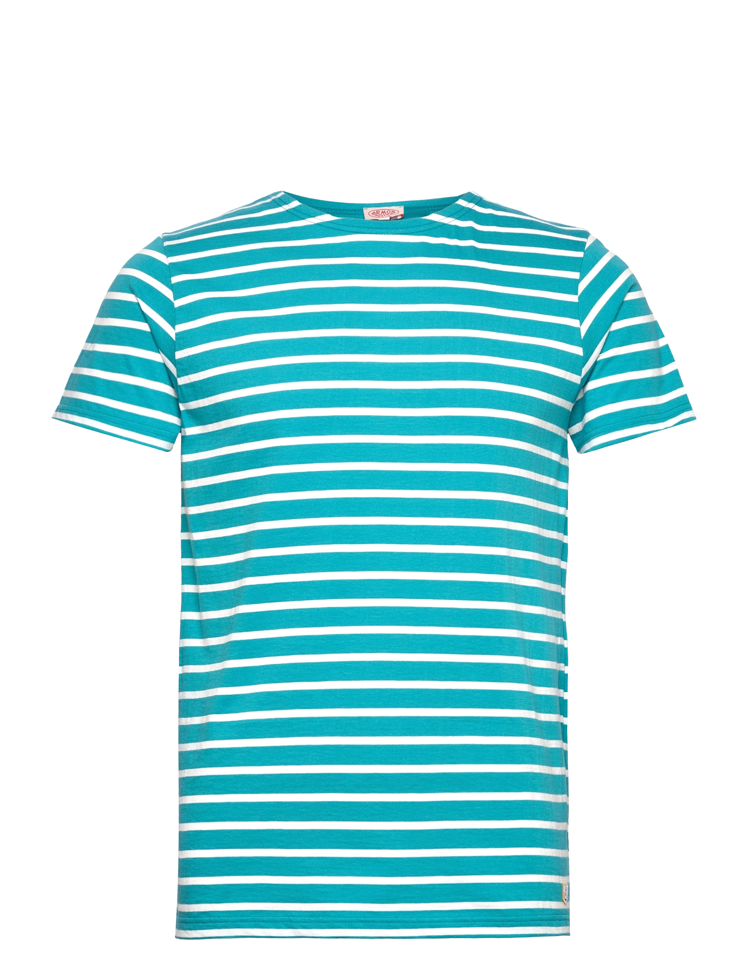 Armor Lux - Breton Striped Shirt Héritage - pagoda/milk - 1
