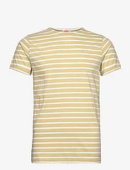 Armor Lux - Breton Striped Shirt Héritage - short-sleeved t-shirts - pale olive/milk - 0