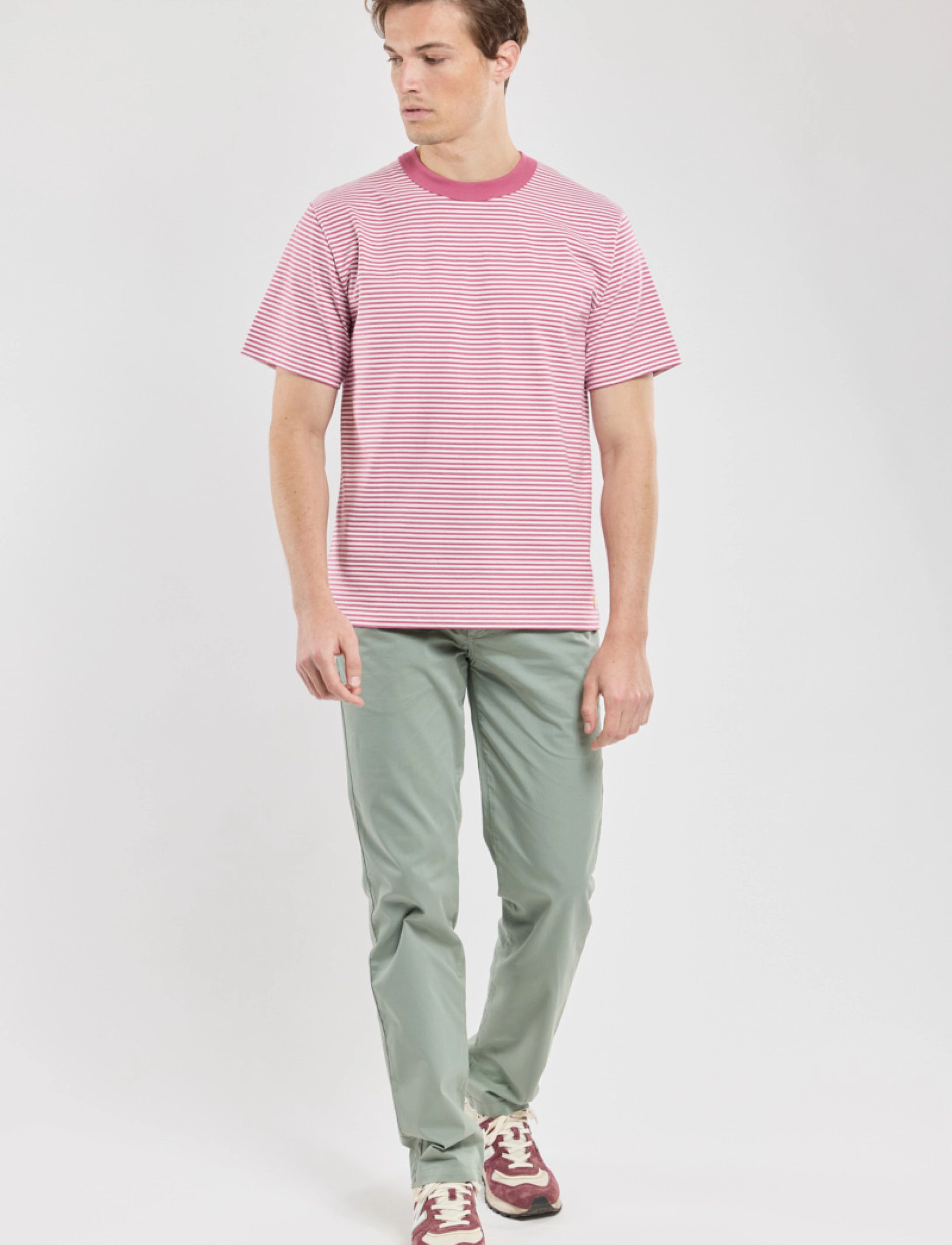 Armor Lux - Striped T-shirt Héritage - malaga/milk - 5