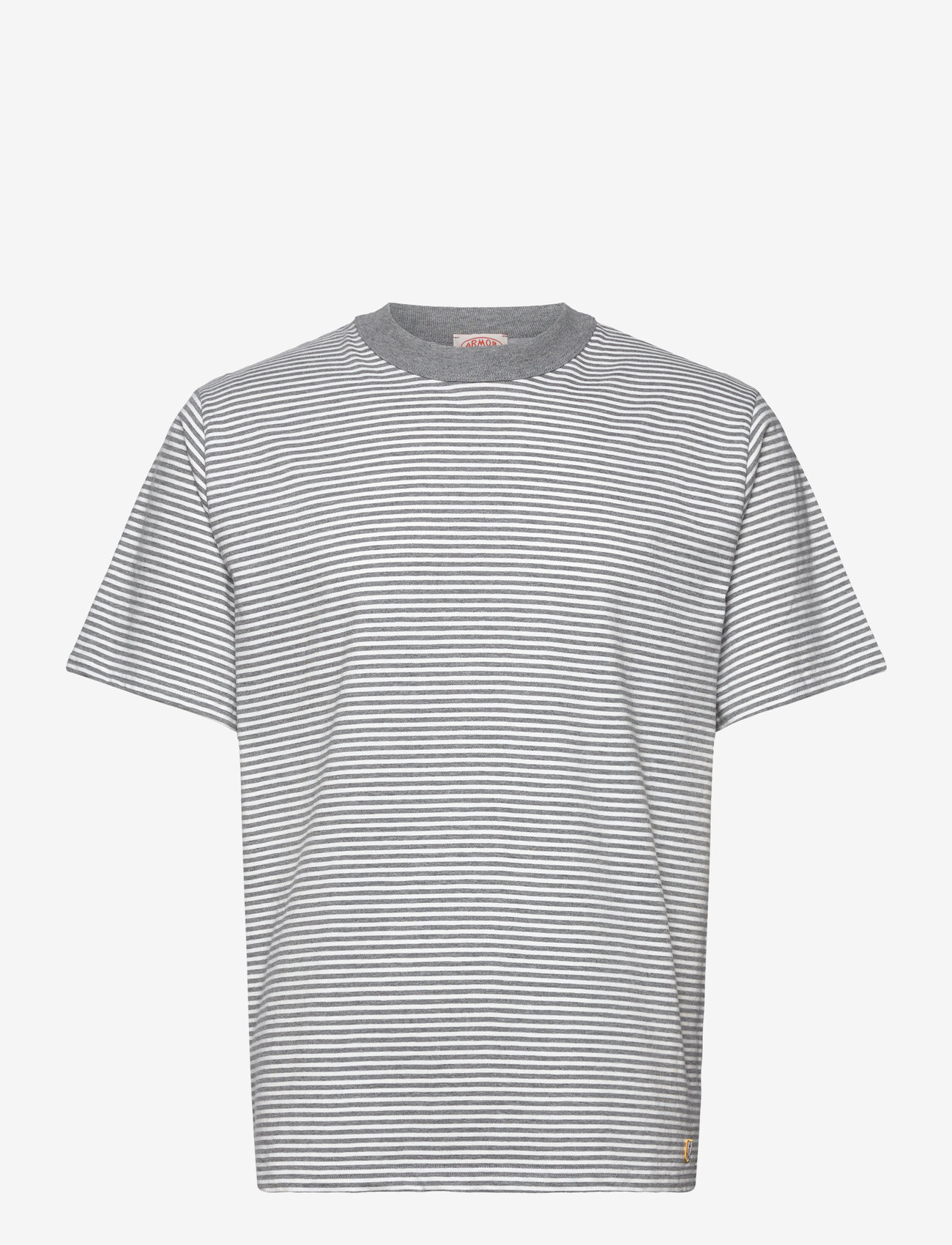 Armor Lux - Striped T-shirt Héritage - kurzärmelig - misty grey/milk - 1