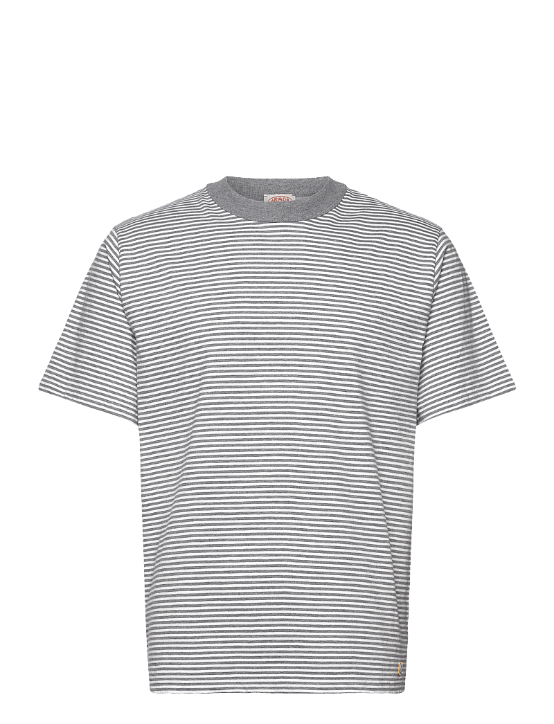 Armor Lux - Striped T-shirt Héritage - kurzärmelig - misty grey/milk - 1