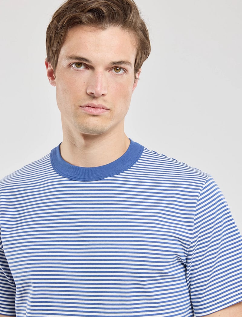 Armor Lux - T-shirt Héritage - kurzärmelig - obscur/ milk - 3