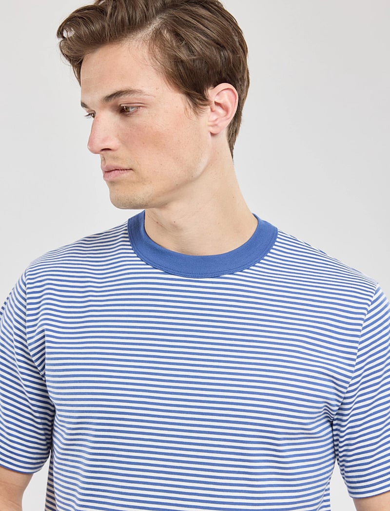 Armor Lux - T-shirt Héritage - kurzärmelig - obscur/ milk - 4