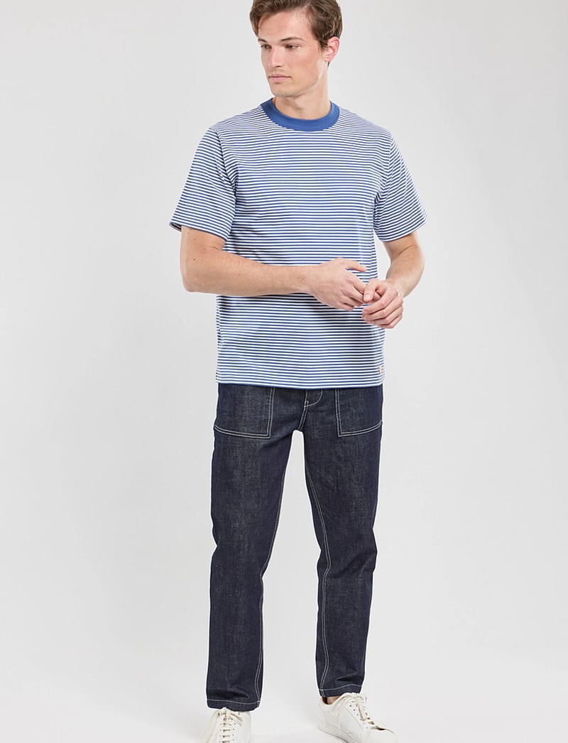 Armor Lux - T-shirt Héritage - kurzärmelig - obscur/ milk - 5