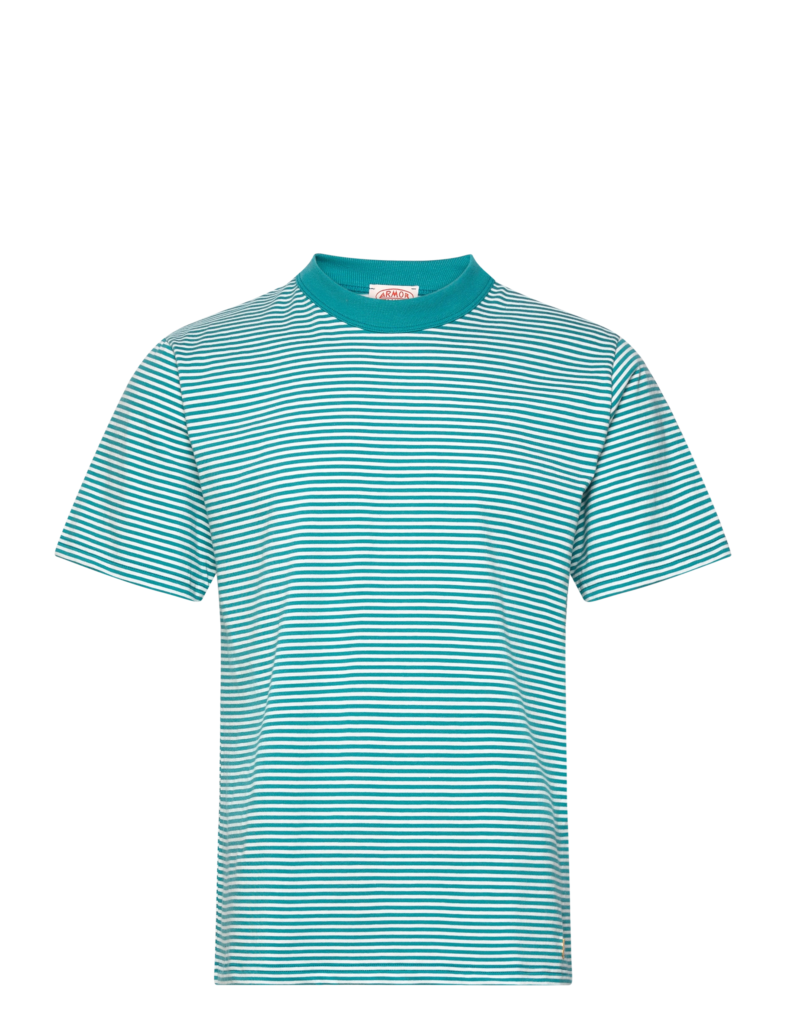 Armor Lux - Striped T-shirt Héritage - pagoda/milk - 1