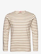 Striped Breton Shirt Héritage - NATURE/ MOUFLON
