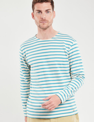 Armor Lux - Striped Breton Shirt Héritage - langermede t-skjorter - nature/ pagoda - 3