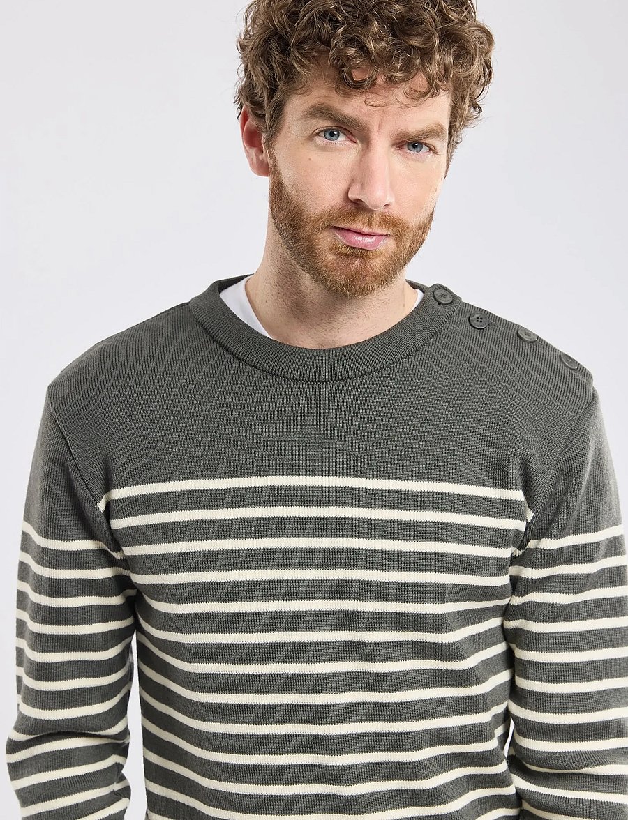 Armor Lux - Mariner Sweater "Molène" - rundhals - chimÉra/nature - 3