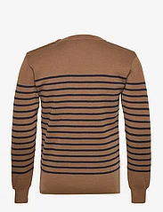 Armor Lux - Mariner Sweater "Molène" - knitted round necks - moka/navire - 1
