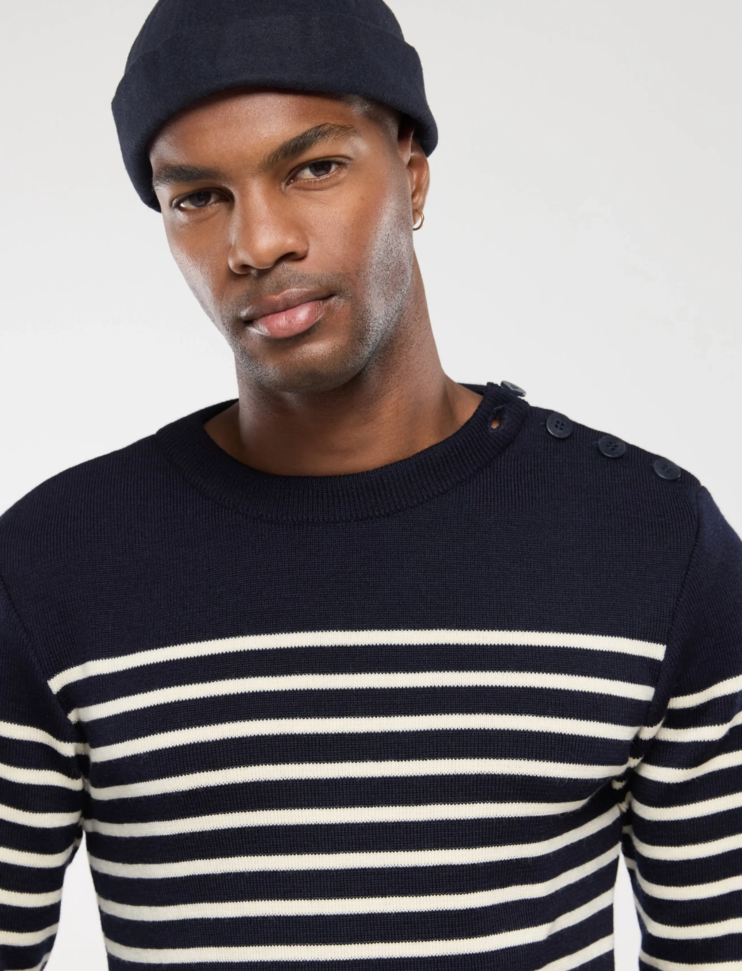 Armor Lux - Mariner Sweater "Molène" - rundhals - navy/nature - 3