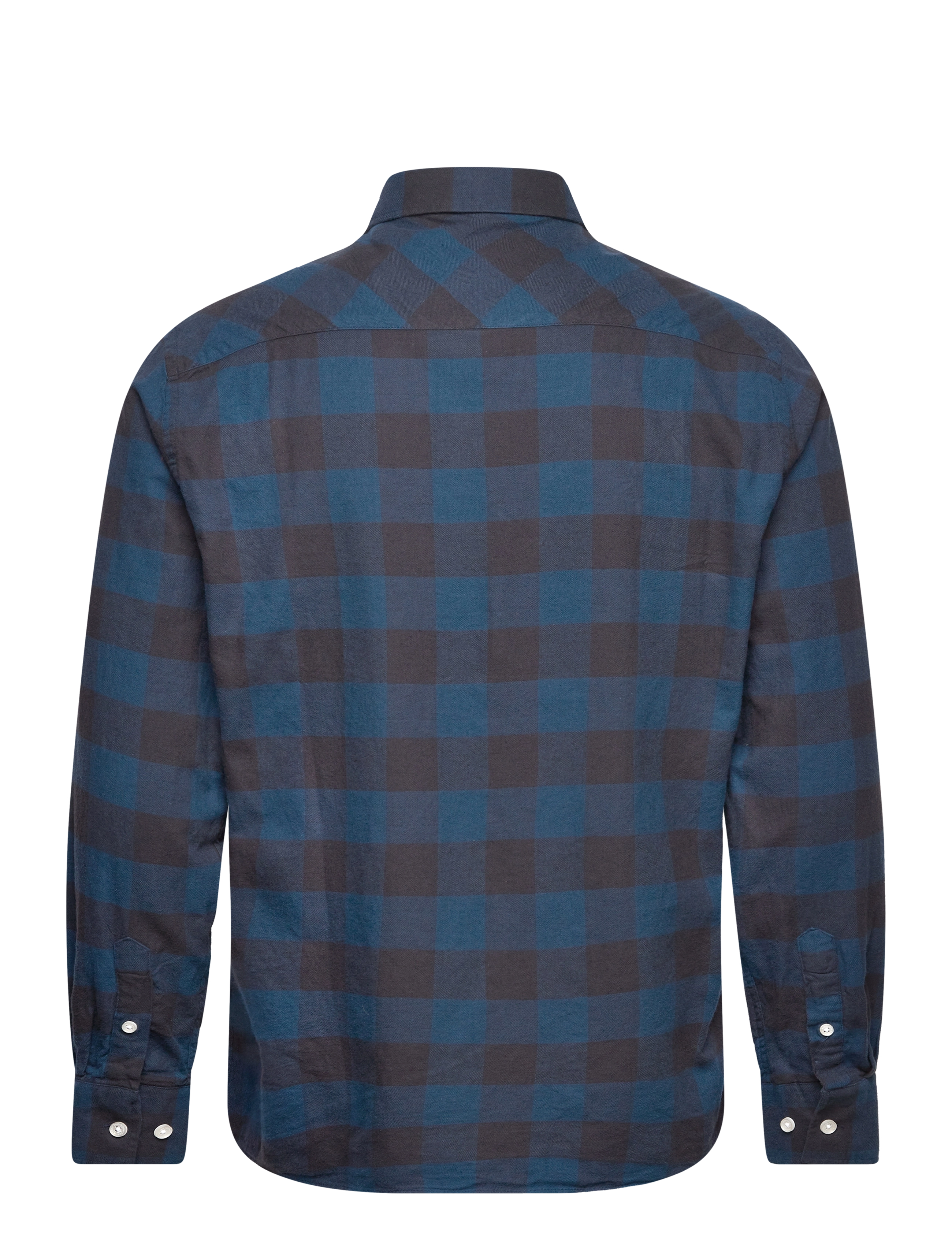 Armor Lux - Check Shirt Héritage - carreaux fondu marine deep - 1
