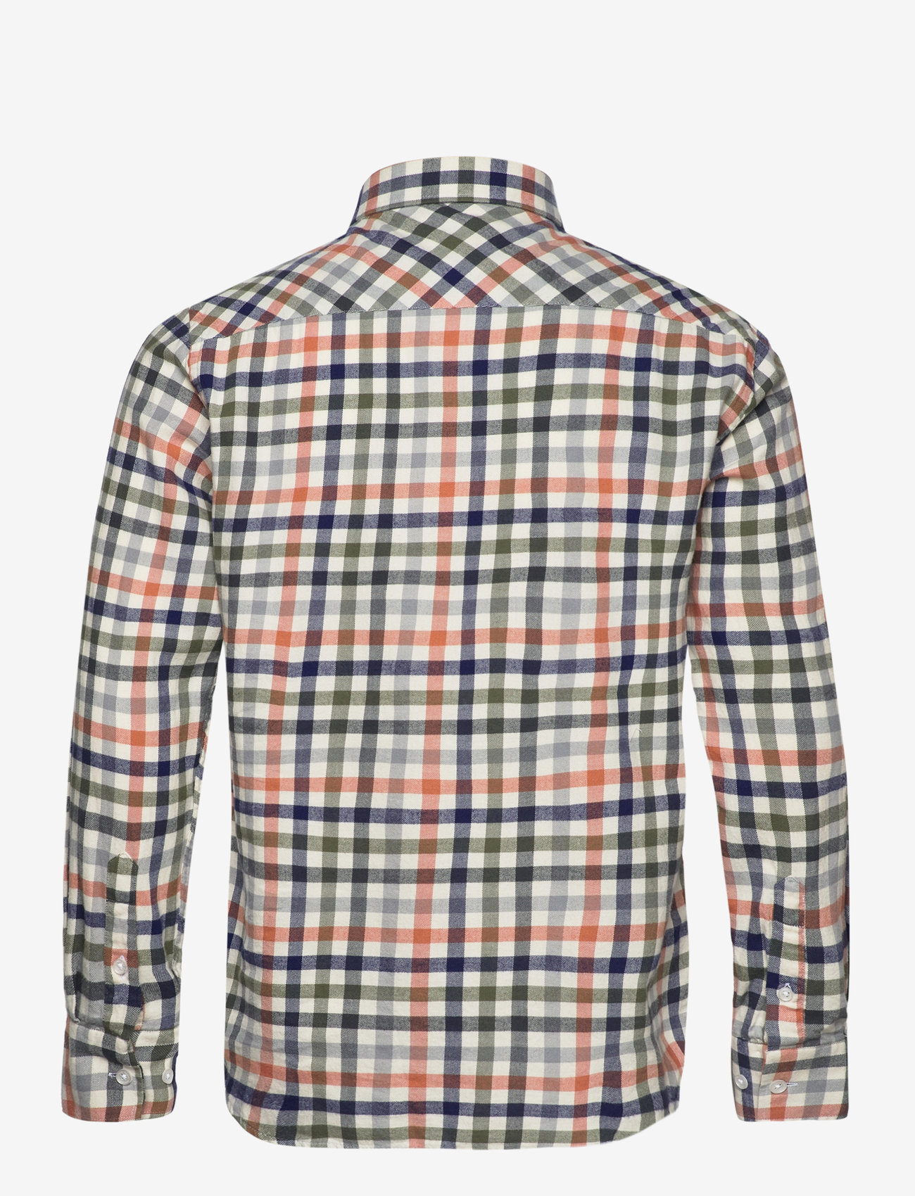 Armor Lux - Check Shirt Héritage - vichy oliva/tandoori h23 - 2