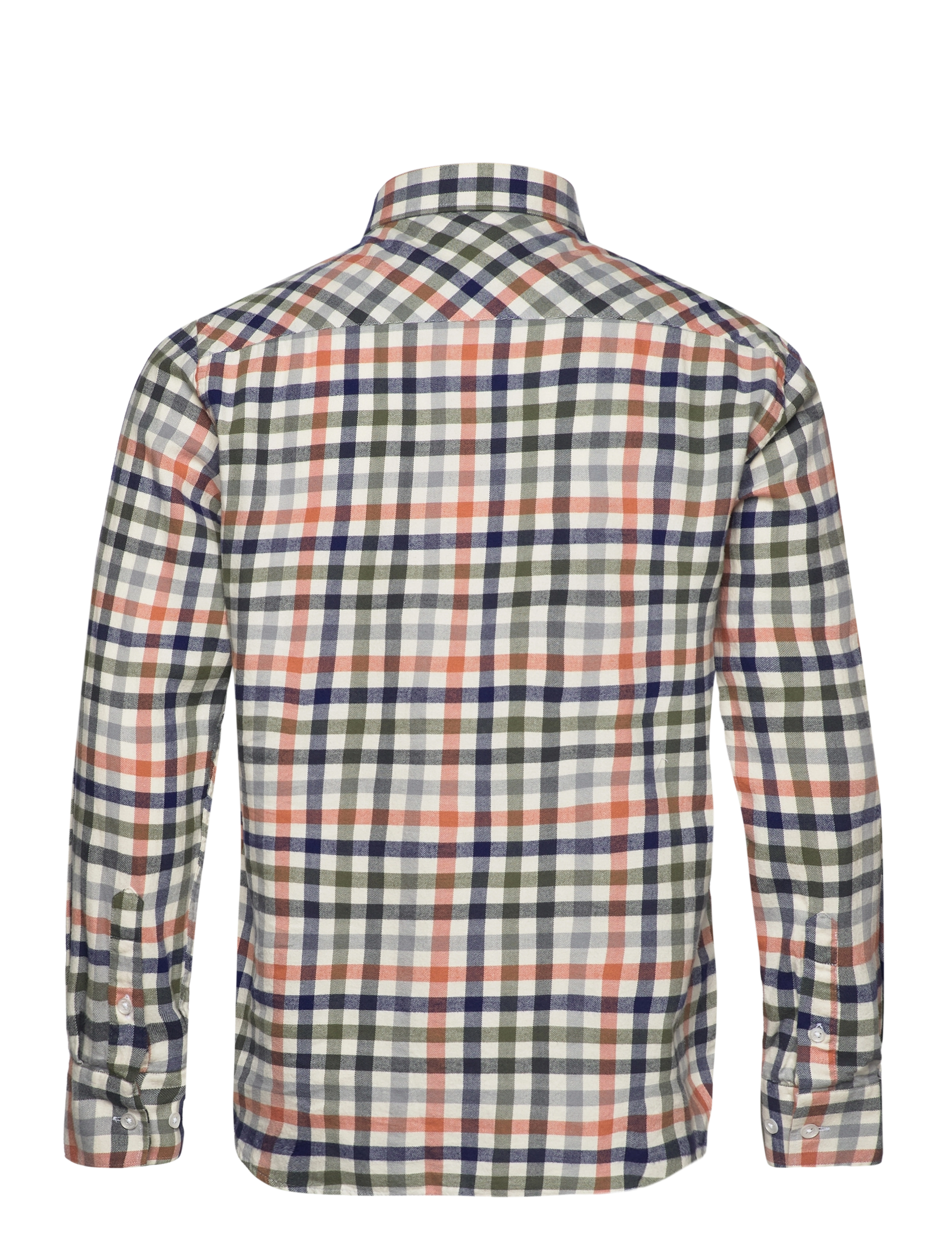 Armor Lux - Check Shirt Héritage - vichy oliva/tandoori h23 - 2