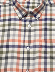 Armor Lux - Check Shirt Héritage - koszule w kratkę - vichy oliva/tandoori h23 - 2