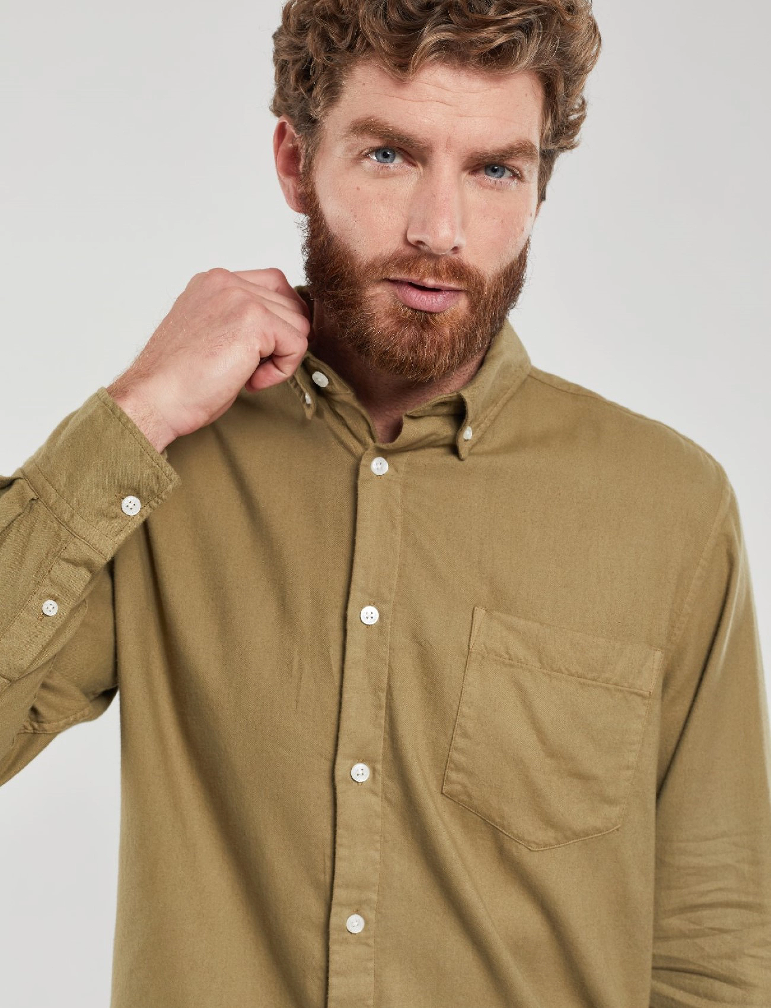 Armor Lux - Shirt Héritage - oliva - 4