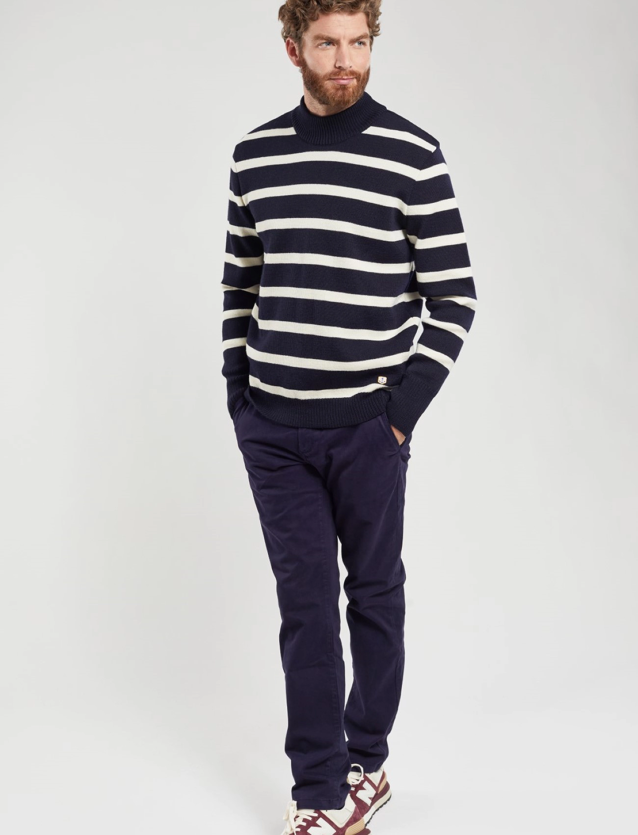 Armor Lux - Sweater Crew neck Héritage - navire/ nature - 2