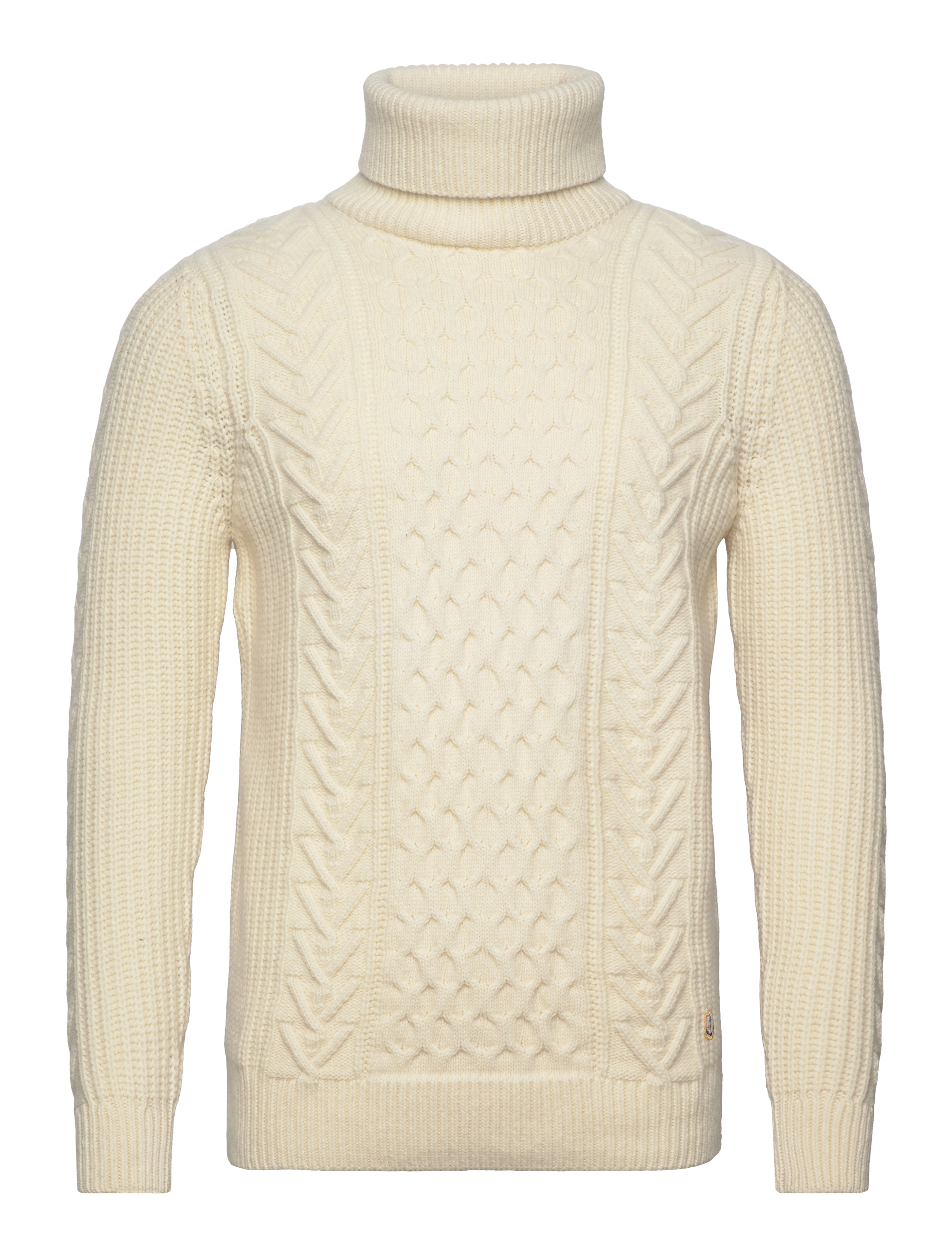 Turtle neck Sweater Héritage - MISTY GREY