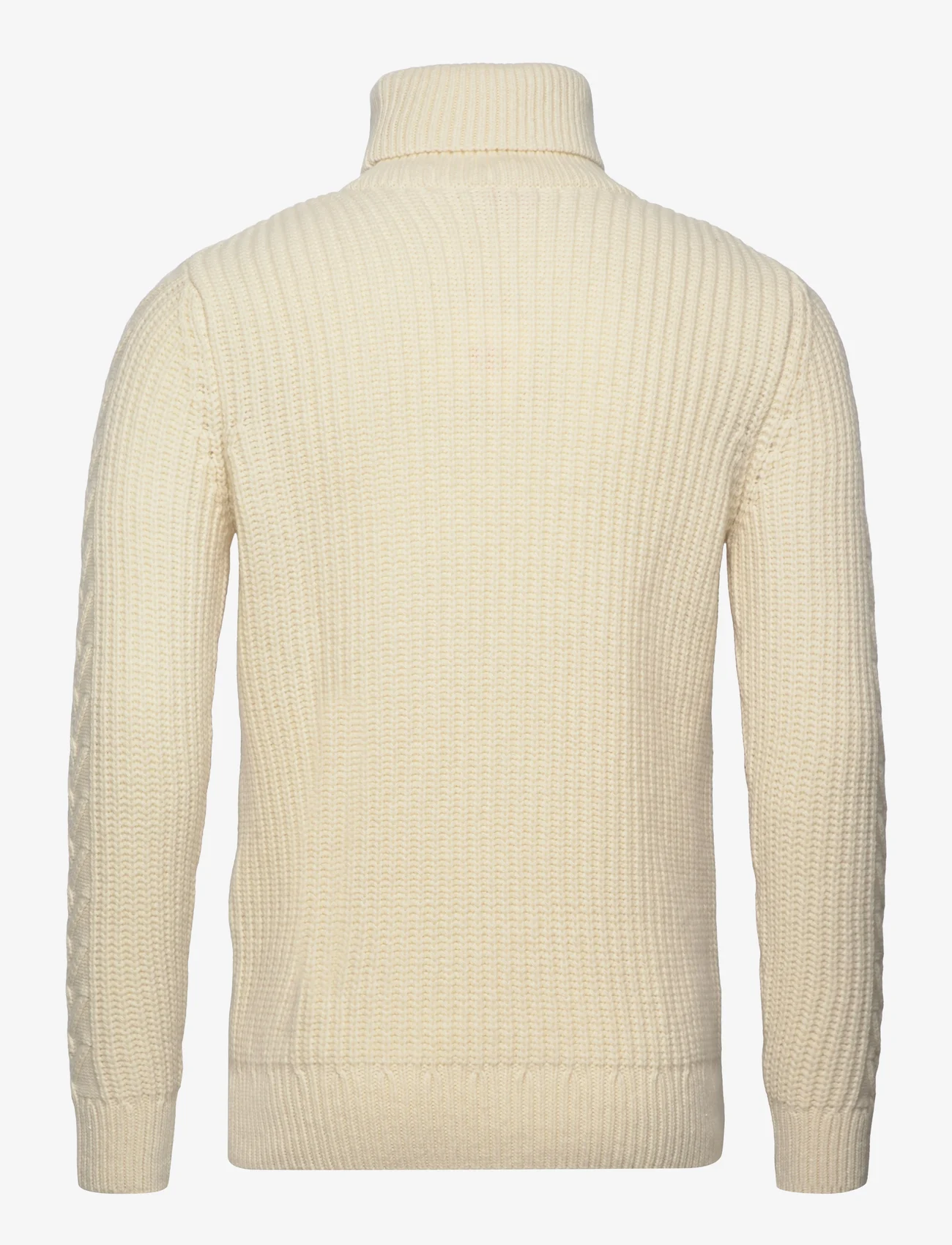 Armor Lux - Turtle neck Sweater Héritage - megztiniai su aukšta apykakle - misty grey - 1