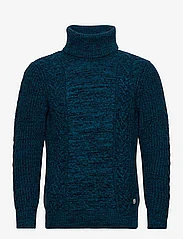 Armor Lux - Turtle neck Sweater Héritage - polokrage - moulinÉ bleu glacial - 0